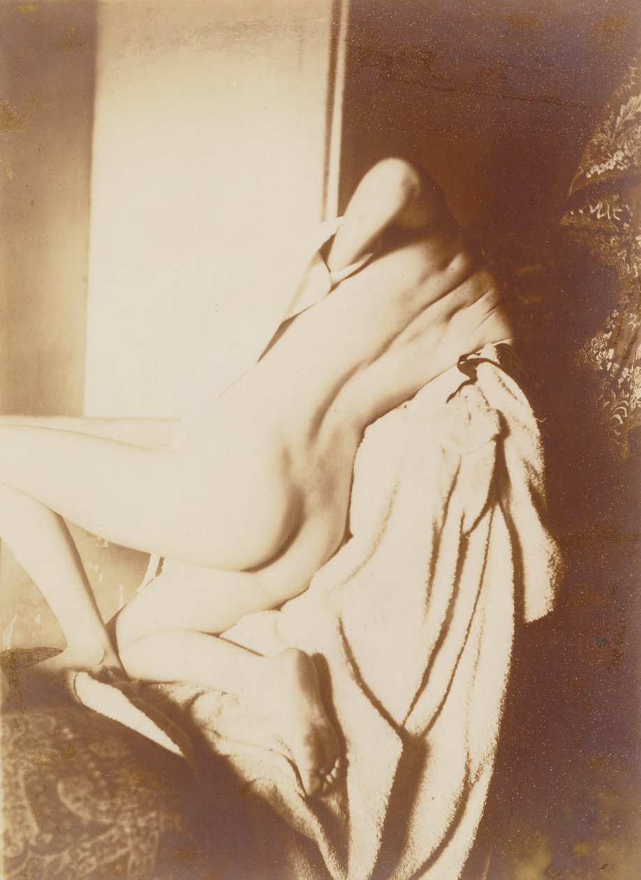 Banyodan Sonra Sırtını Kurutan Kadın by Edgar Degas