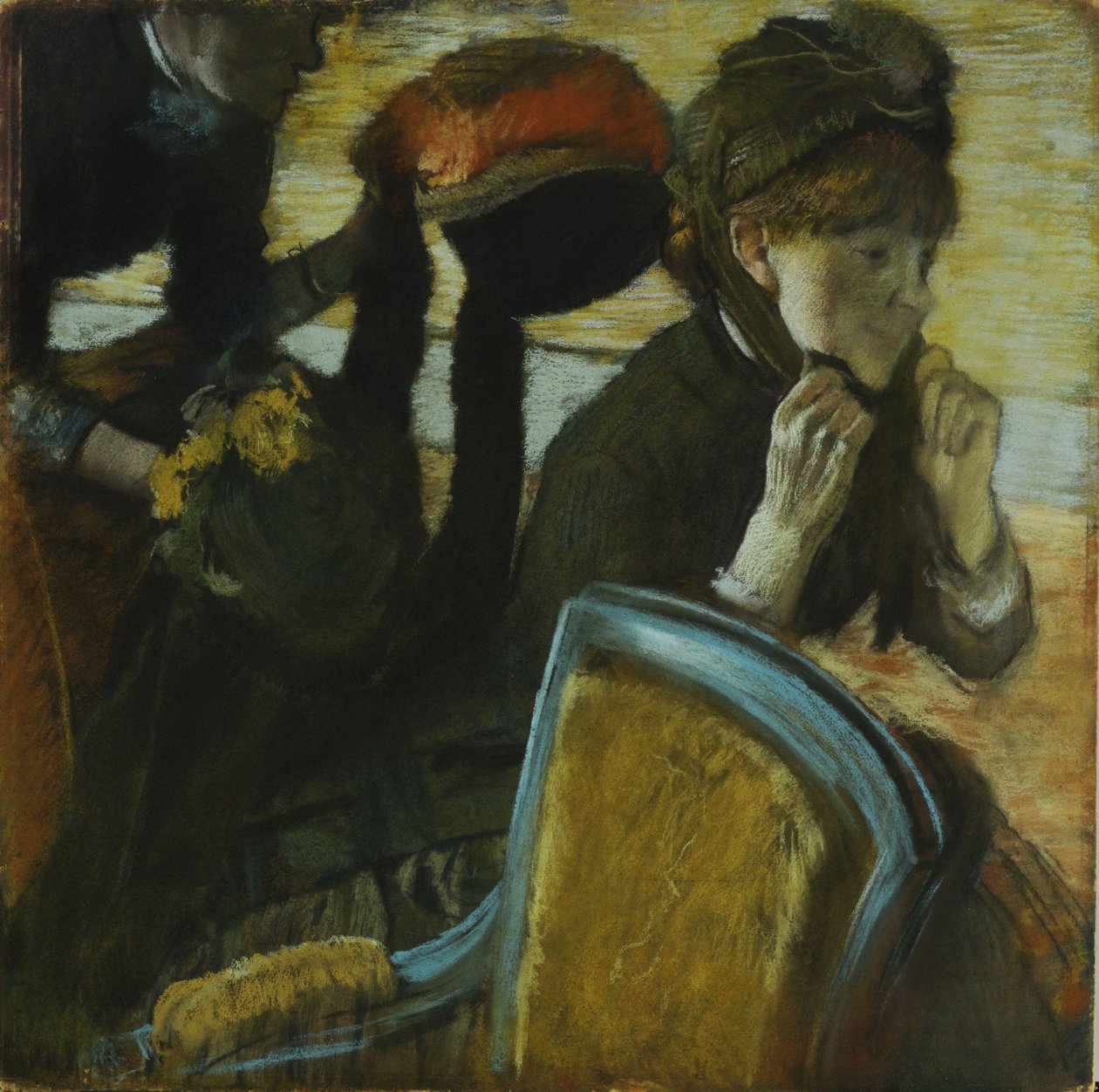 değirmencilerde by Edgar Degas