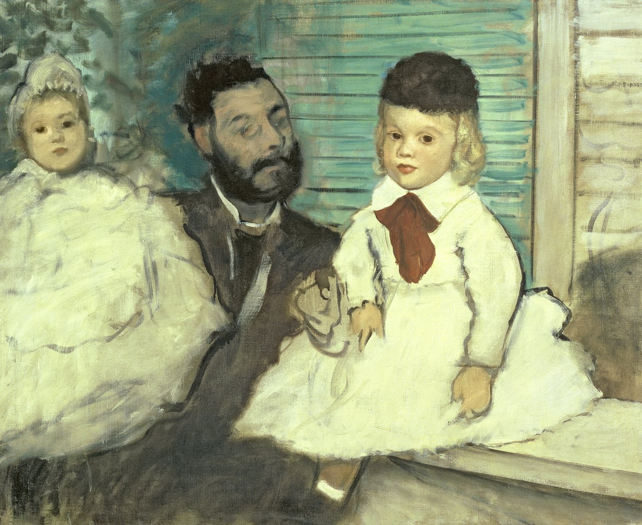 Kont Le Pic ve Oğulları by Edgar Degas