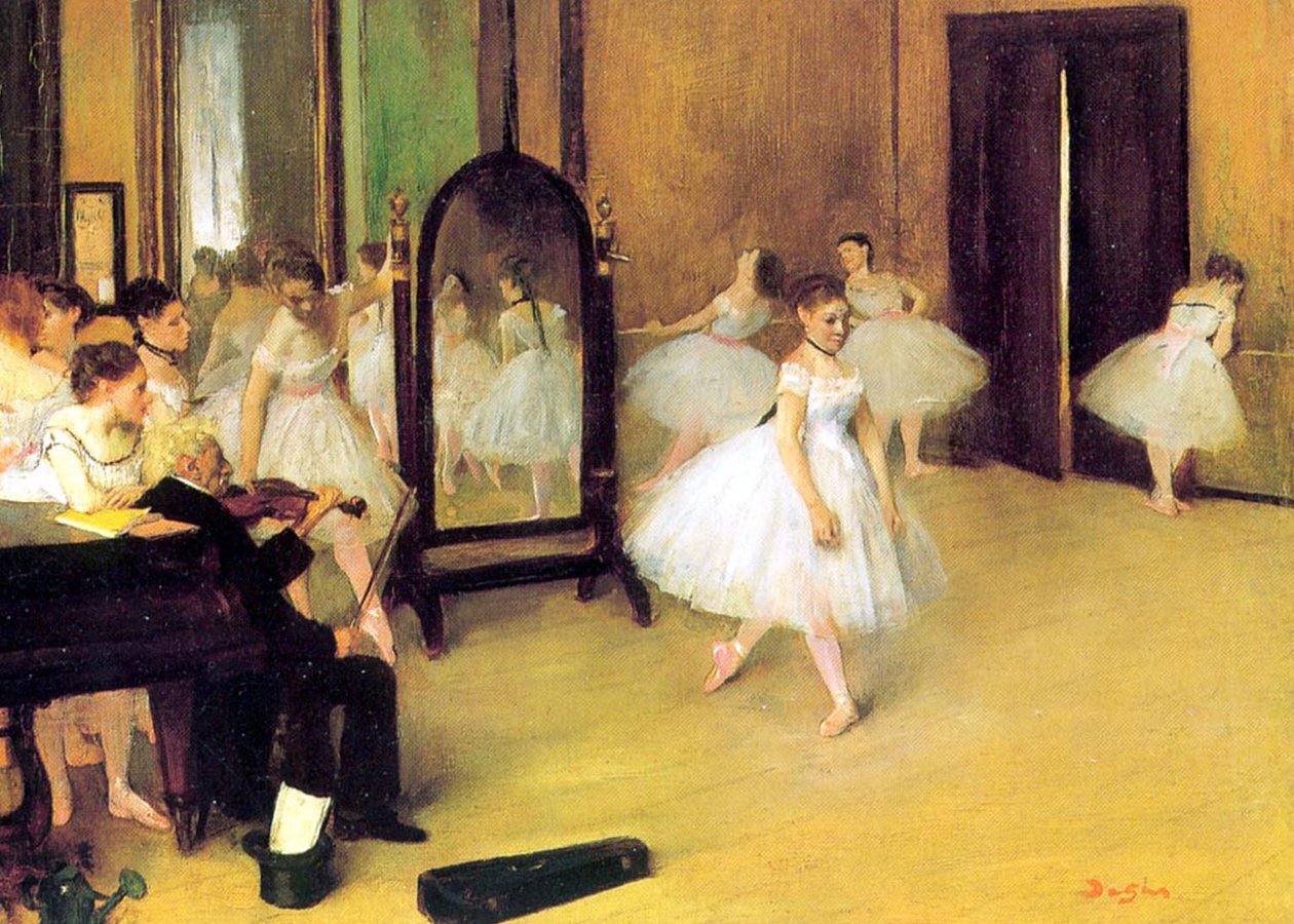 Dans sınıfı by Edgar Degas