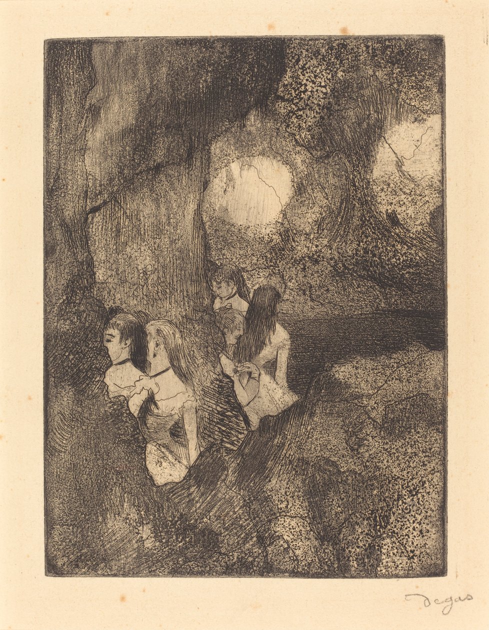 Kanatlardaki Dansçılar by Edgar Degas