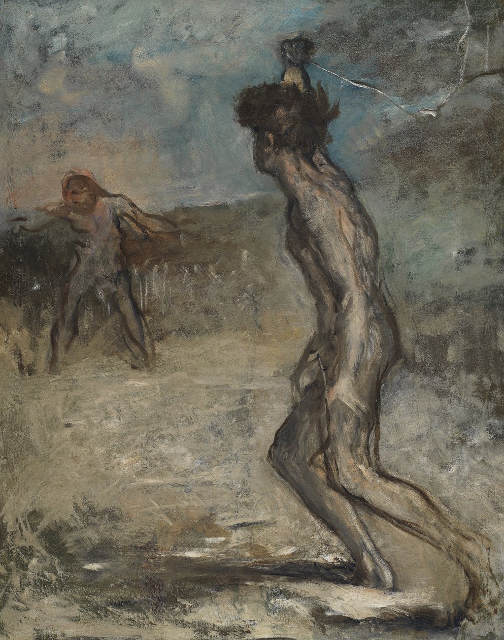 David ve Goliath, c.1857 by Edgar Degas