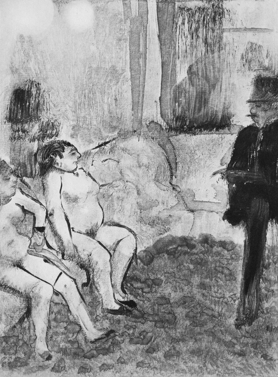 Maurice Potin tarafından oyulmuş Guy de Maupassant (1850-93) tarafından 