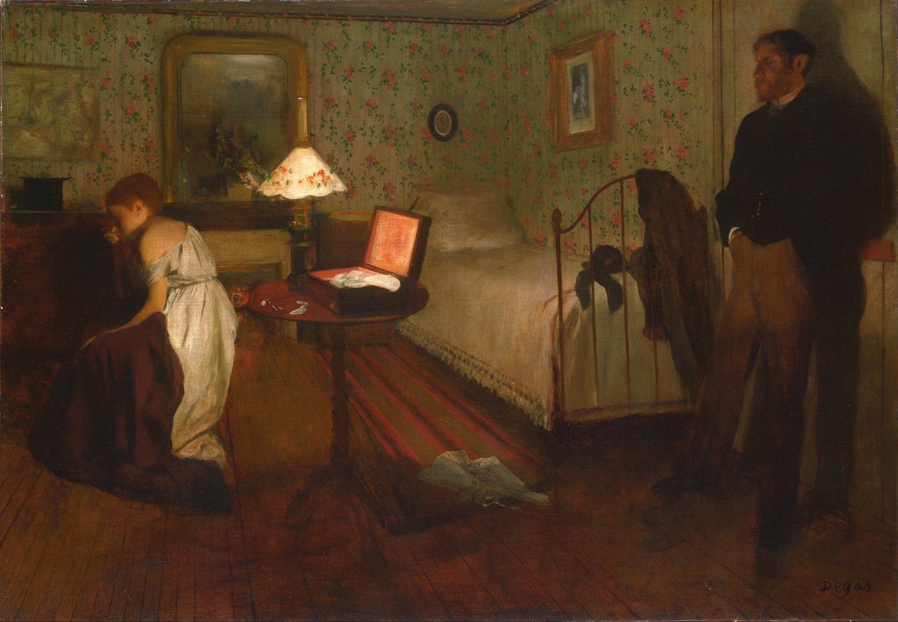 İç mekan by Edgar Degas