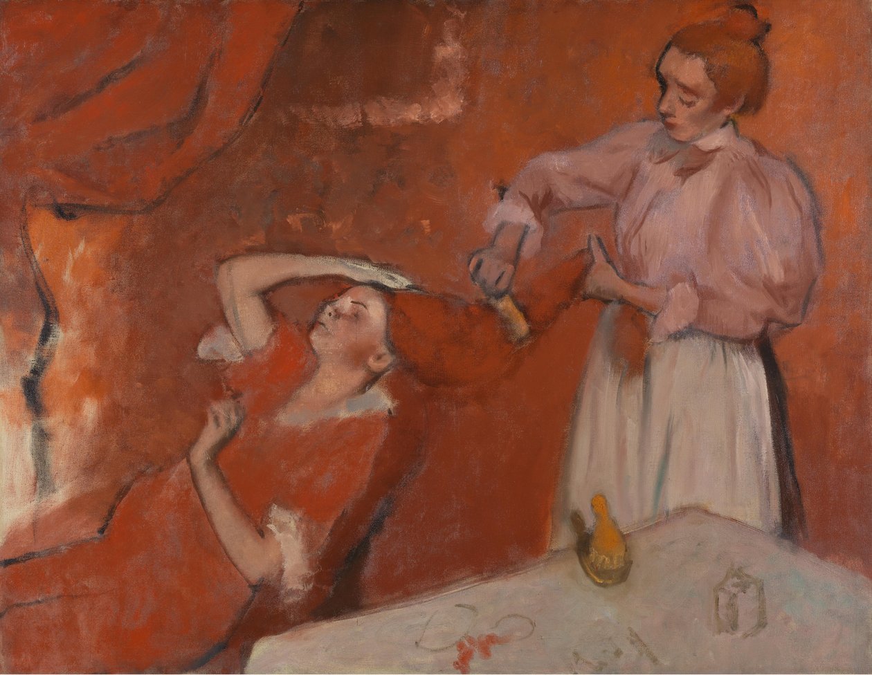 saç modeli by Edgar Degas