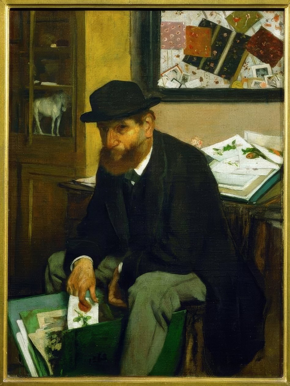 baskı sevgilisi by Edgar Degas