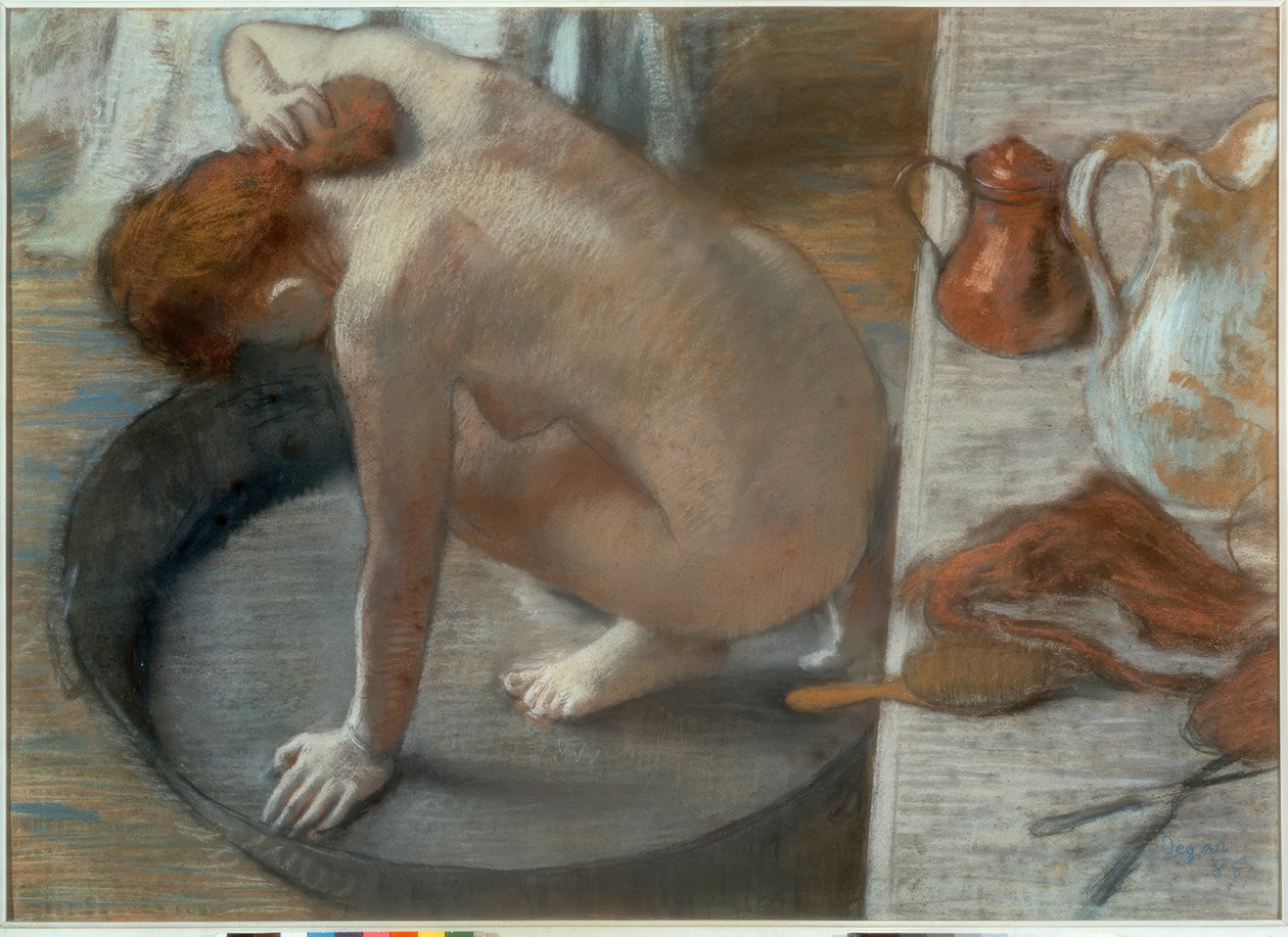 Küvet by Edgar Degas