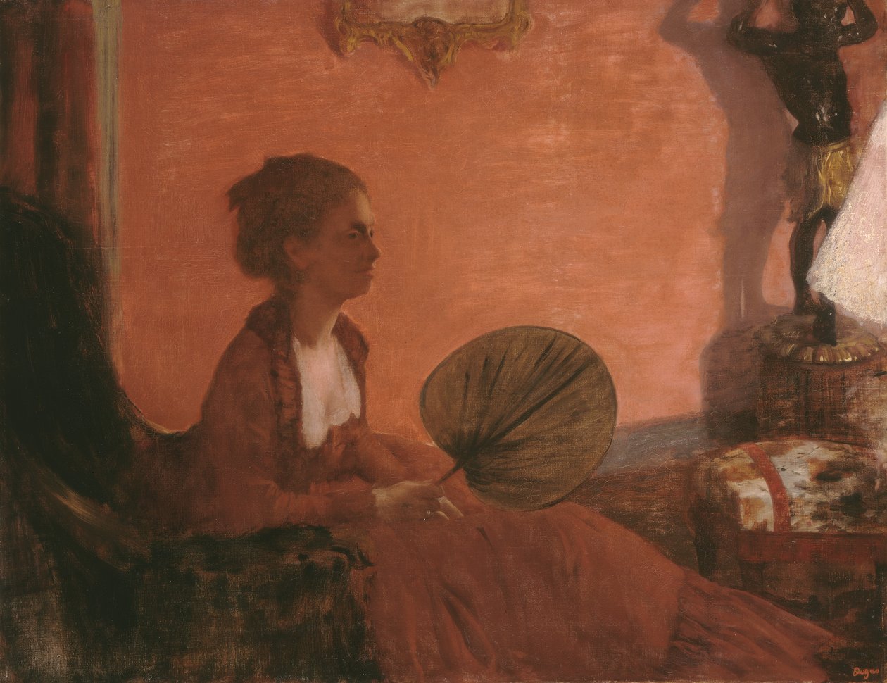 Madam Camus, 1869-70 by Edgar Degas