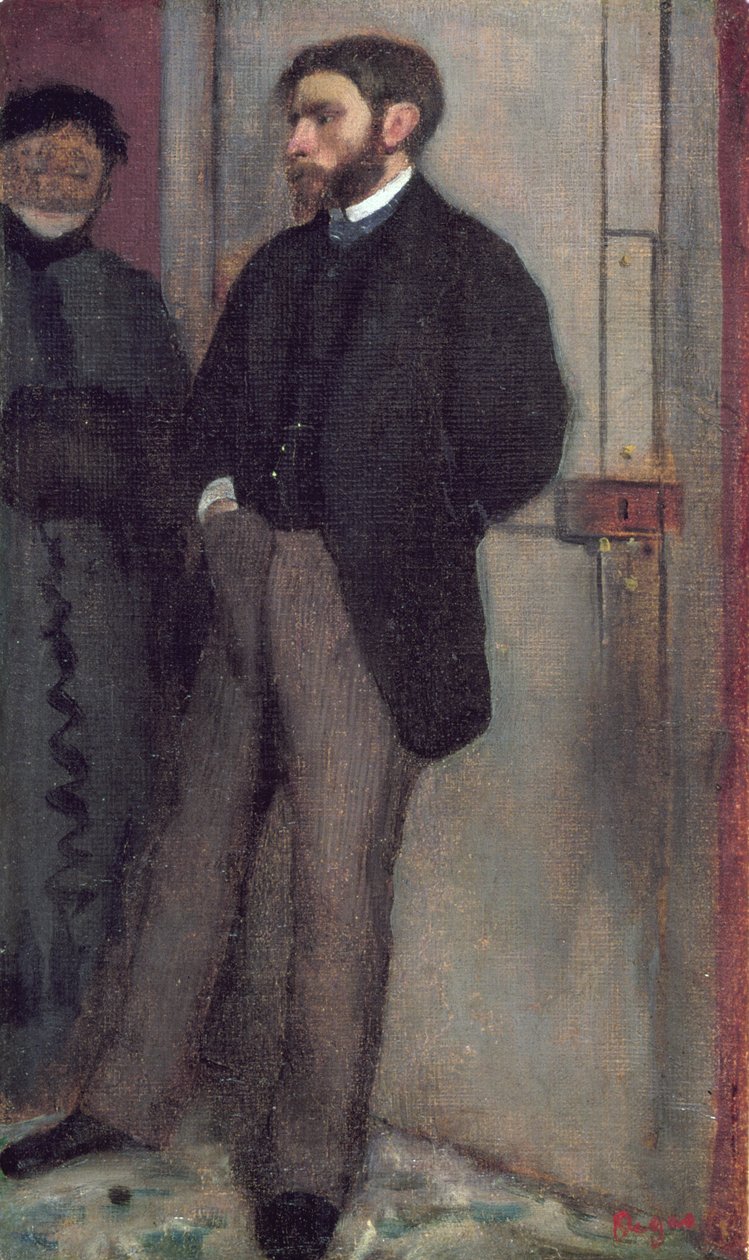 Erkek ve kadın by Edgar Degas