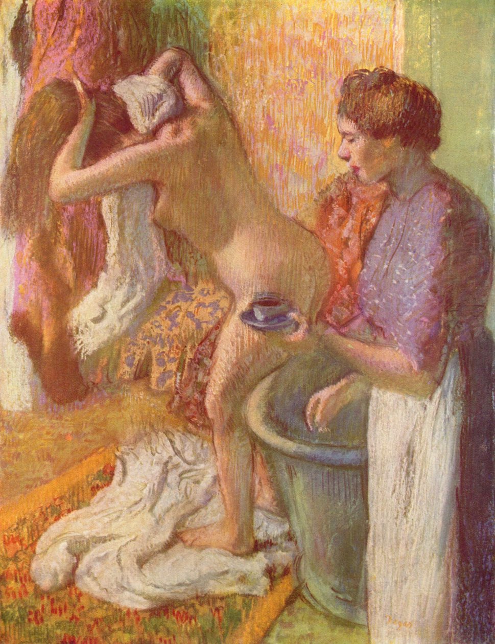 banyodan sonra by Edgar Degas