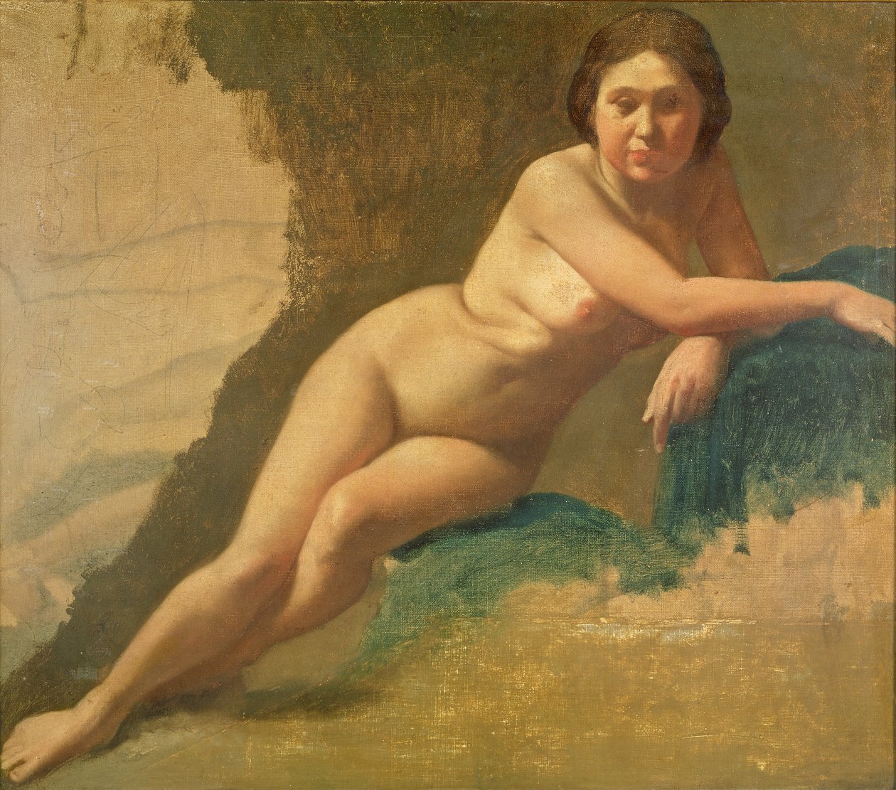 çıplak çalışma by Edgar Degas