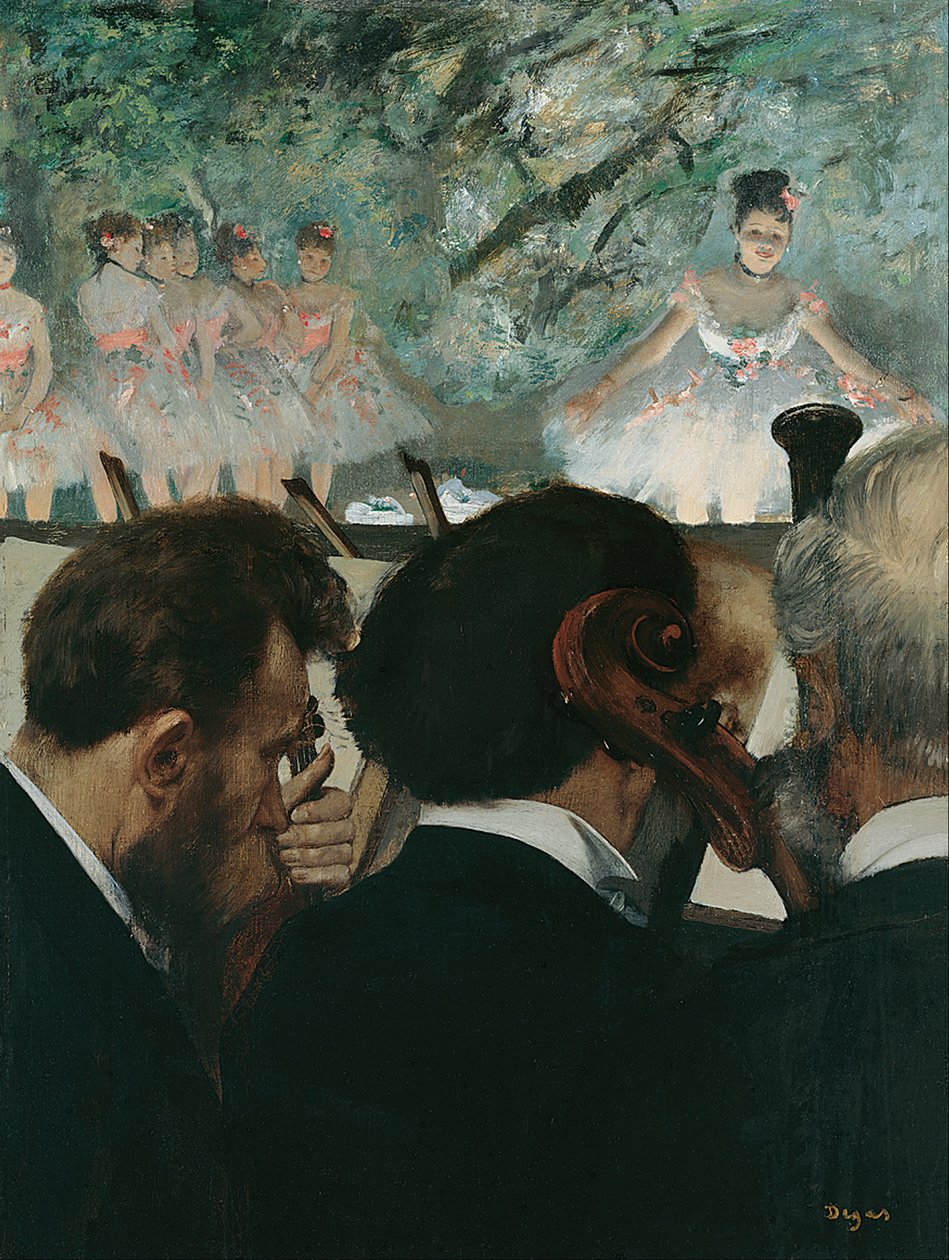 Orkestra Müzisyenleri by Edgar Degas