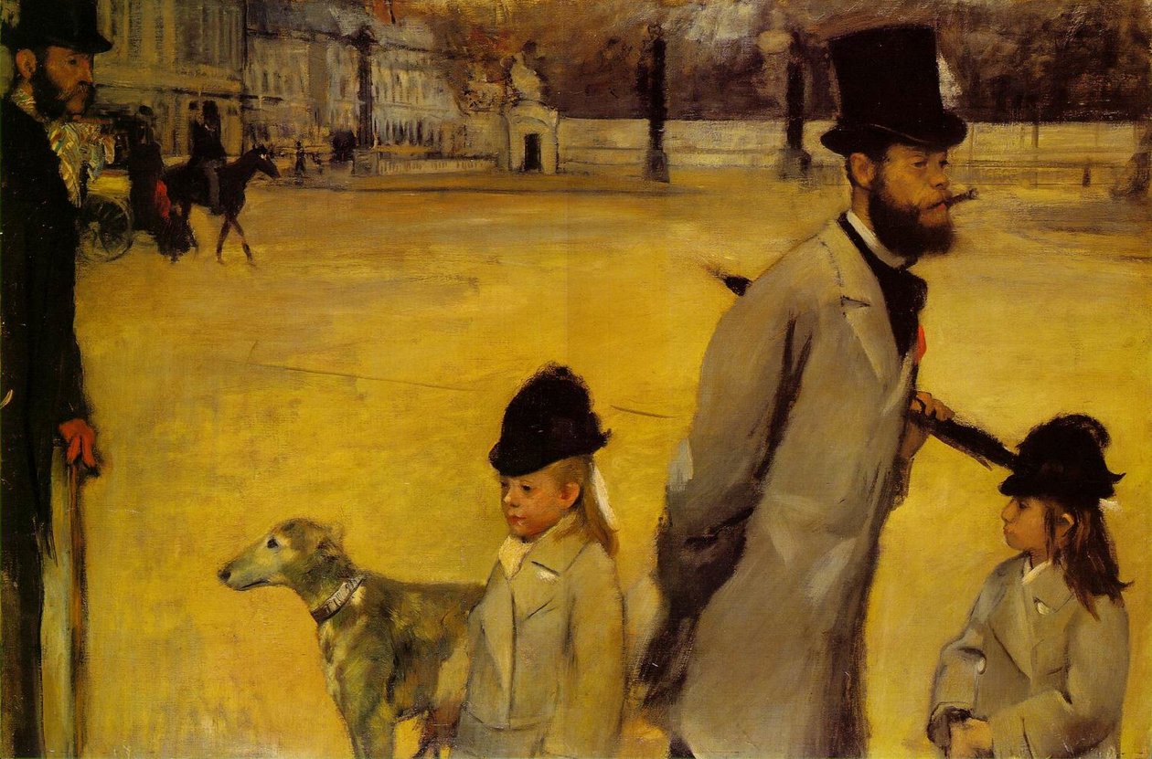Concorde Meydanı by Edgar Degas