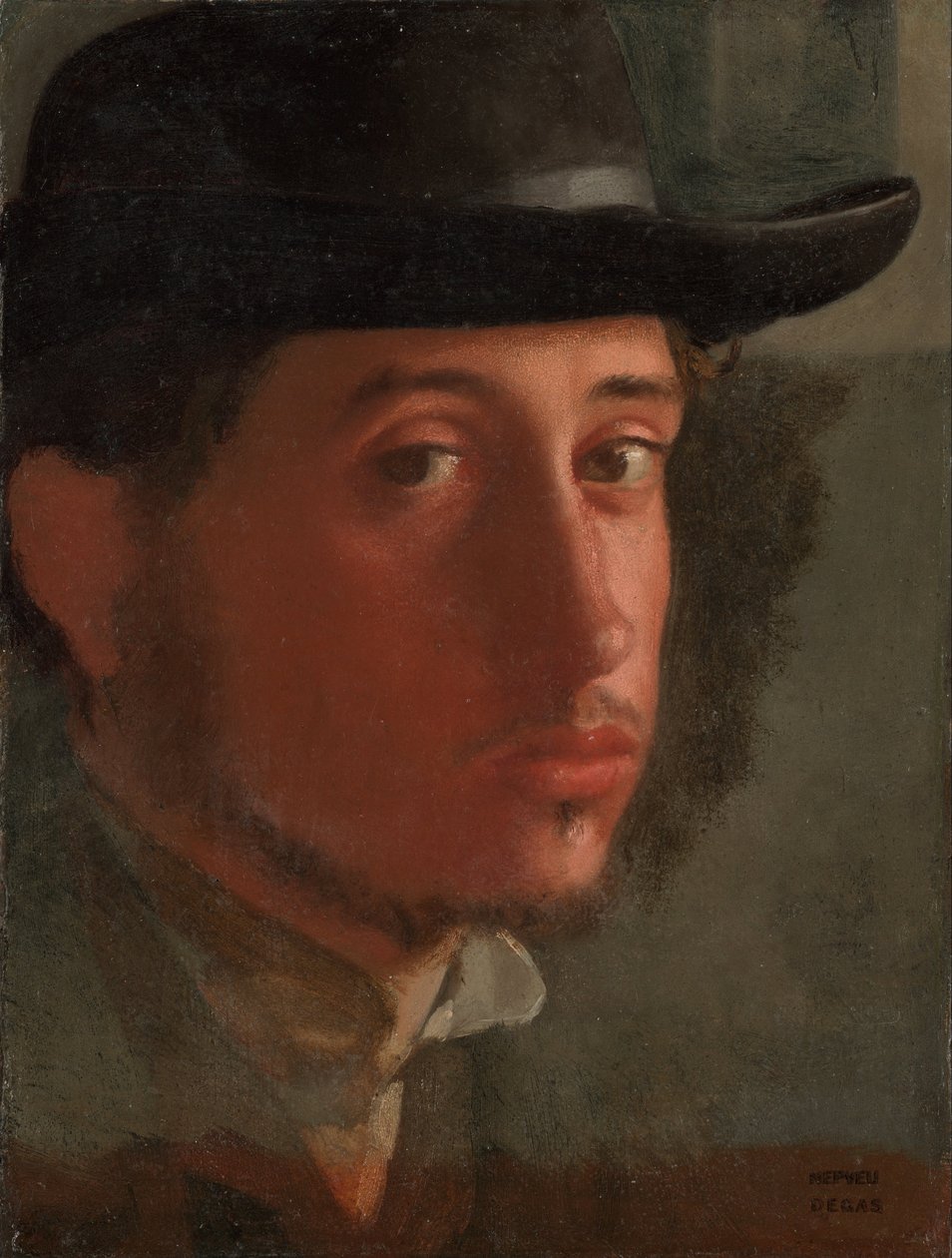 Otoportre by Edgar Degas
