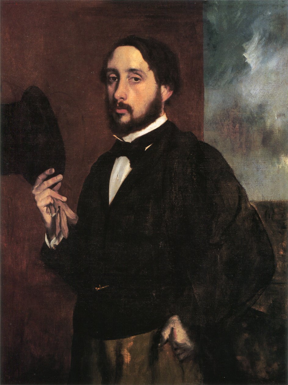 otoportre by Edgar Degas