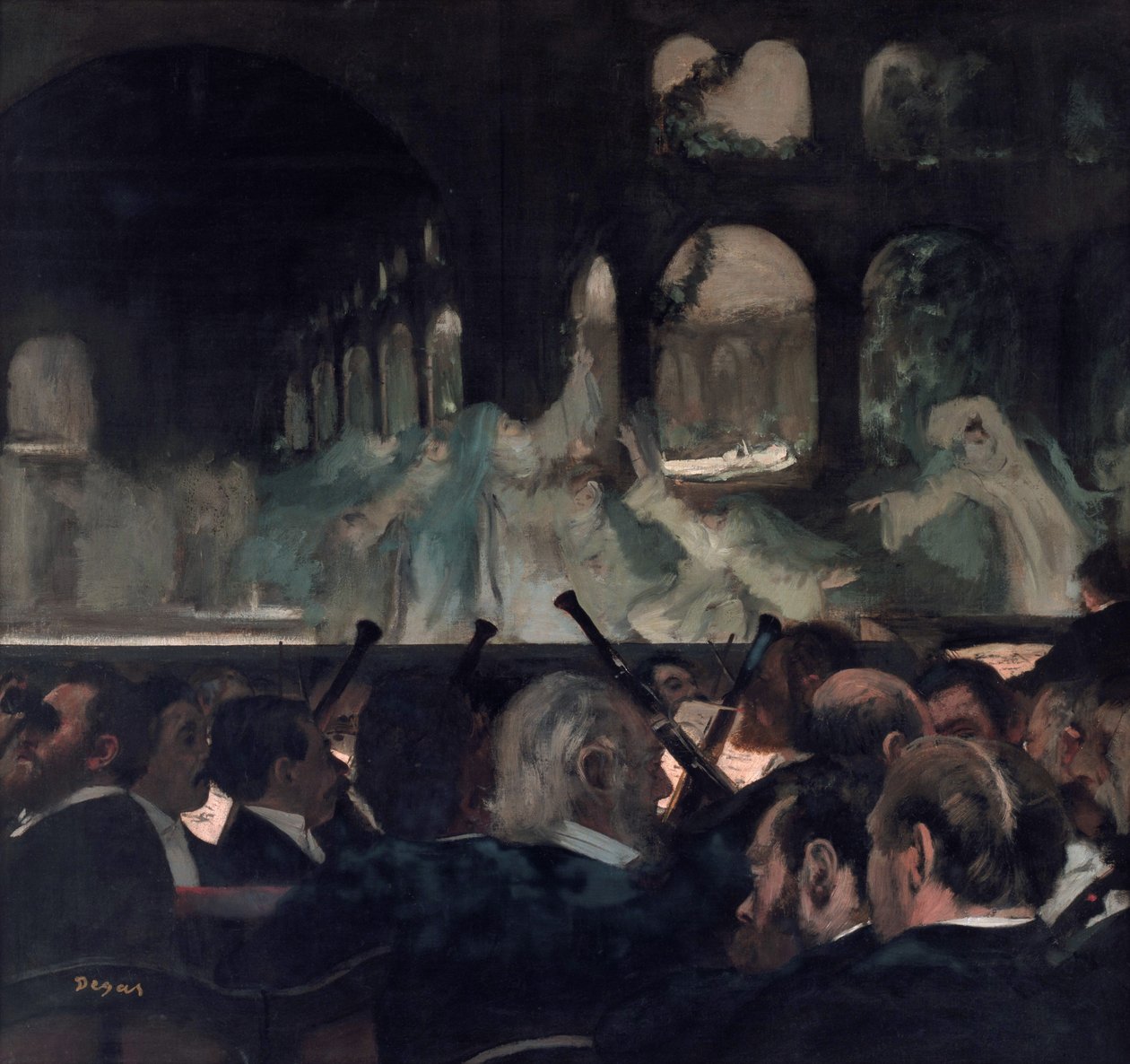 Bale Sahnesi by Edgar Degas