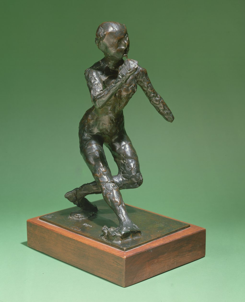 The Curtsey, c.1896 (bronz) by Edgar Degas