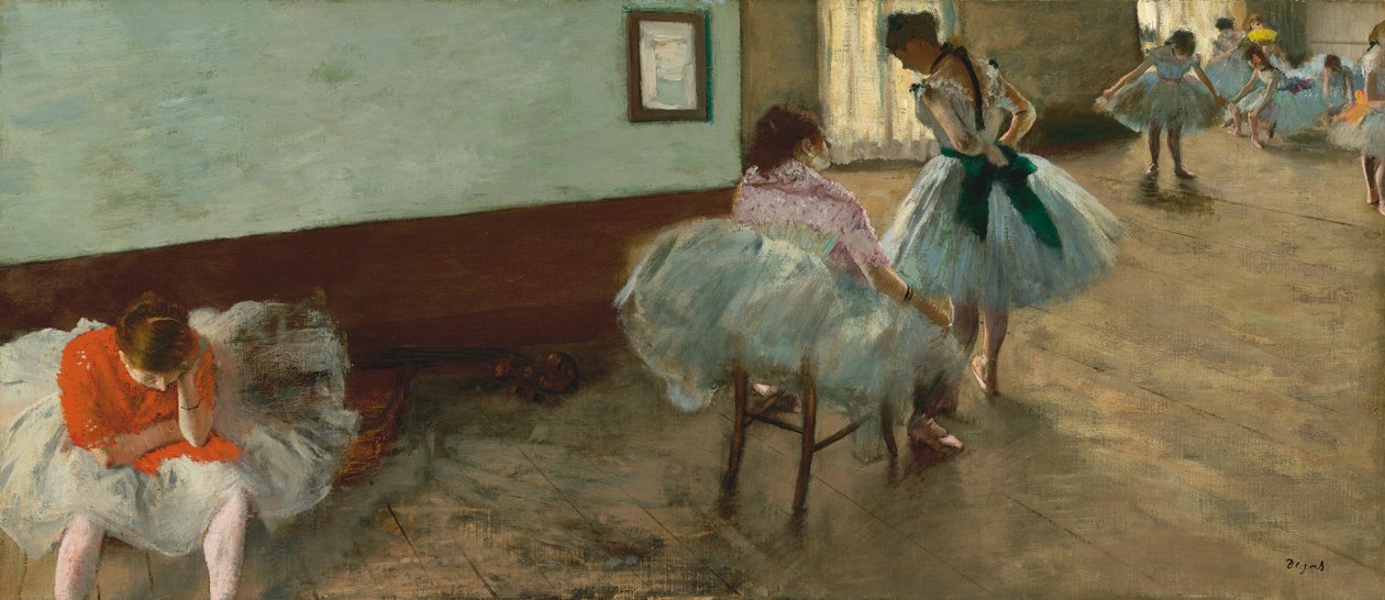 Dans Dersi by Edgar Degas