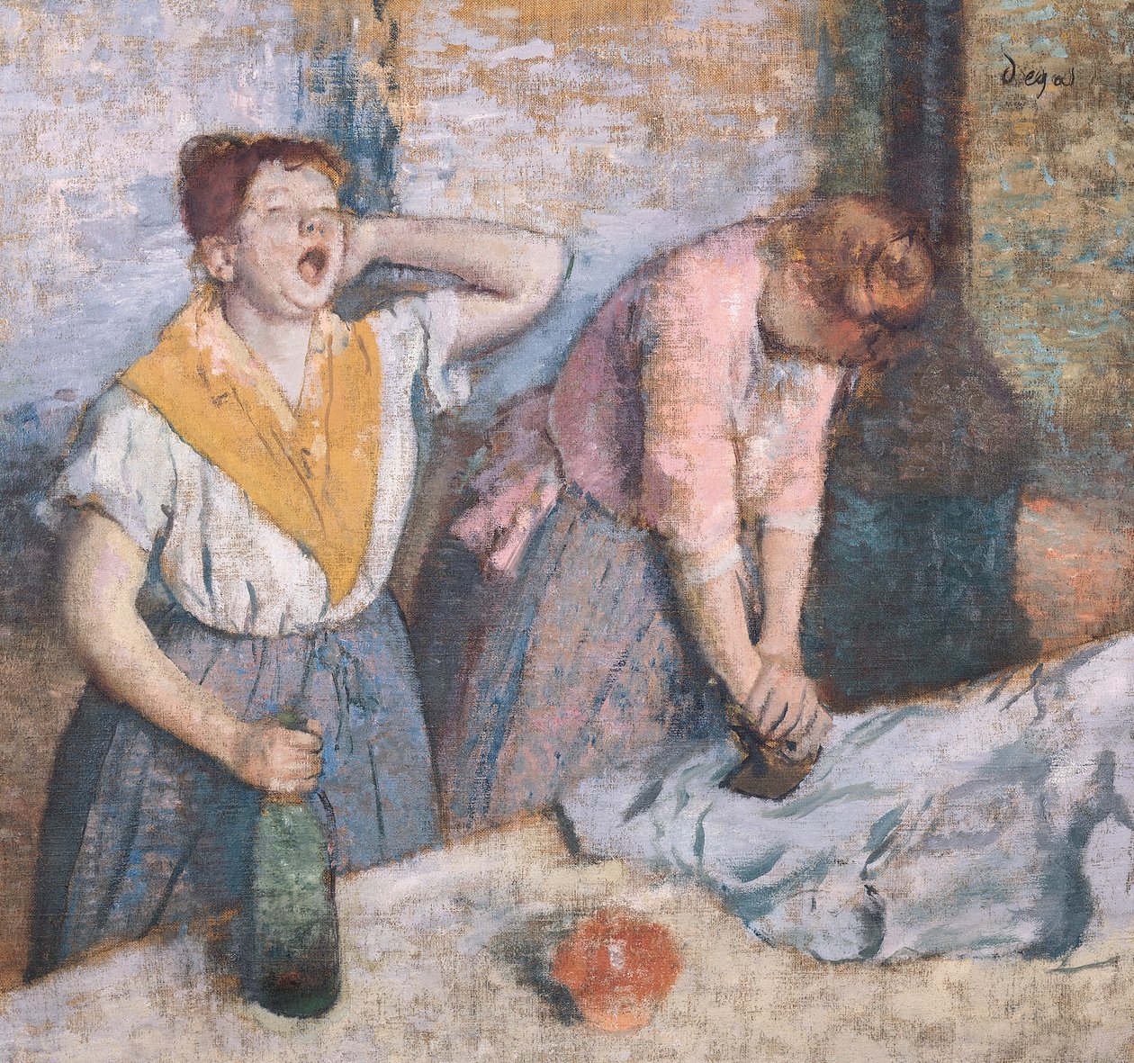 Çamaşırcılar, c.1884 by Edgar Degas