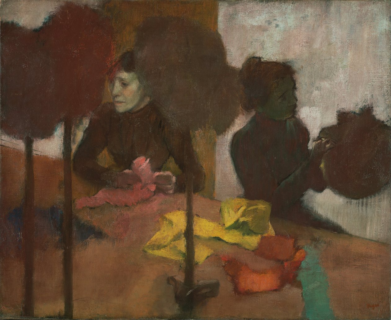 değirmenciler by Edgar Degas