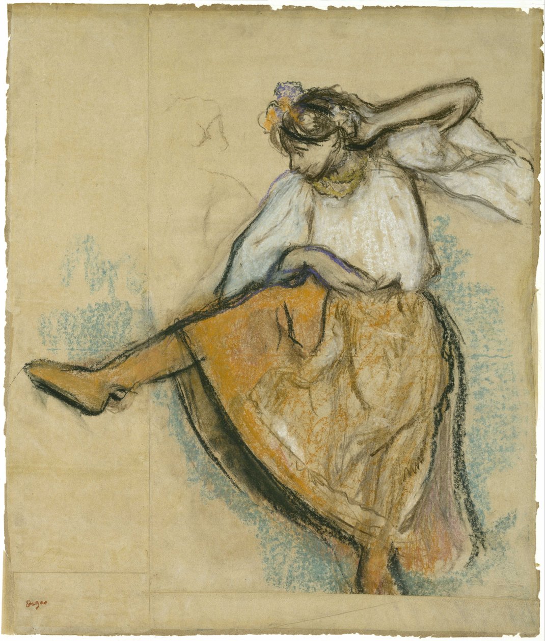 Rus Dansçı by Edgar Degas