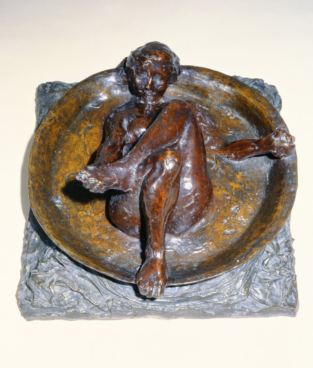 Küvet, 1889-1919 (bronz) by Edgar Degas