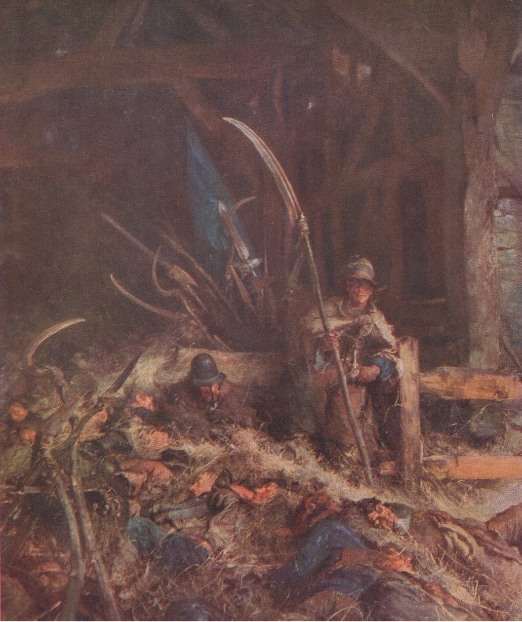 Sedgemoor sabahı, Bibbys Annual, 1916-17 by Edgar after Bundy