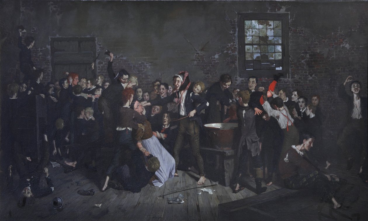 Dotheboys Salonu Sonsuza Kadar Dağılıyor, 1862-1922 by Edgar Bundy
