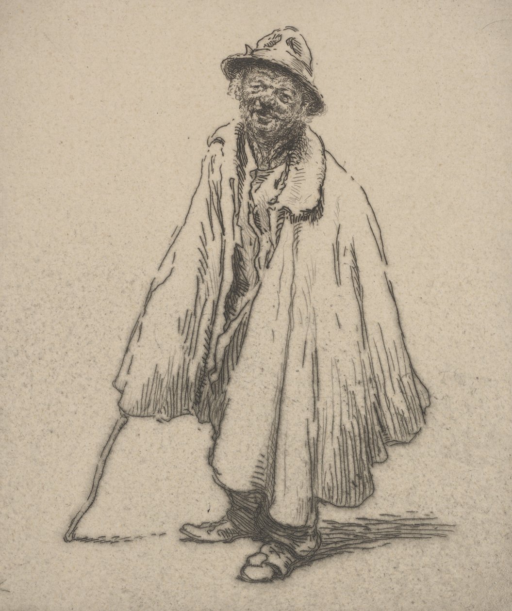 Francesconi (gravür) by Edgar Chahine