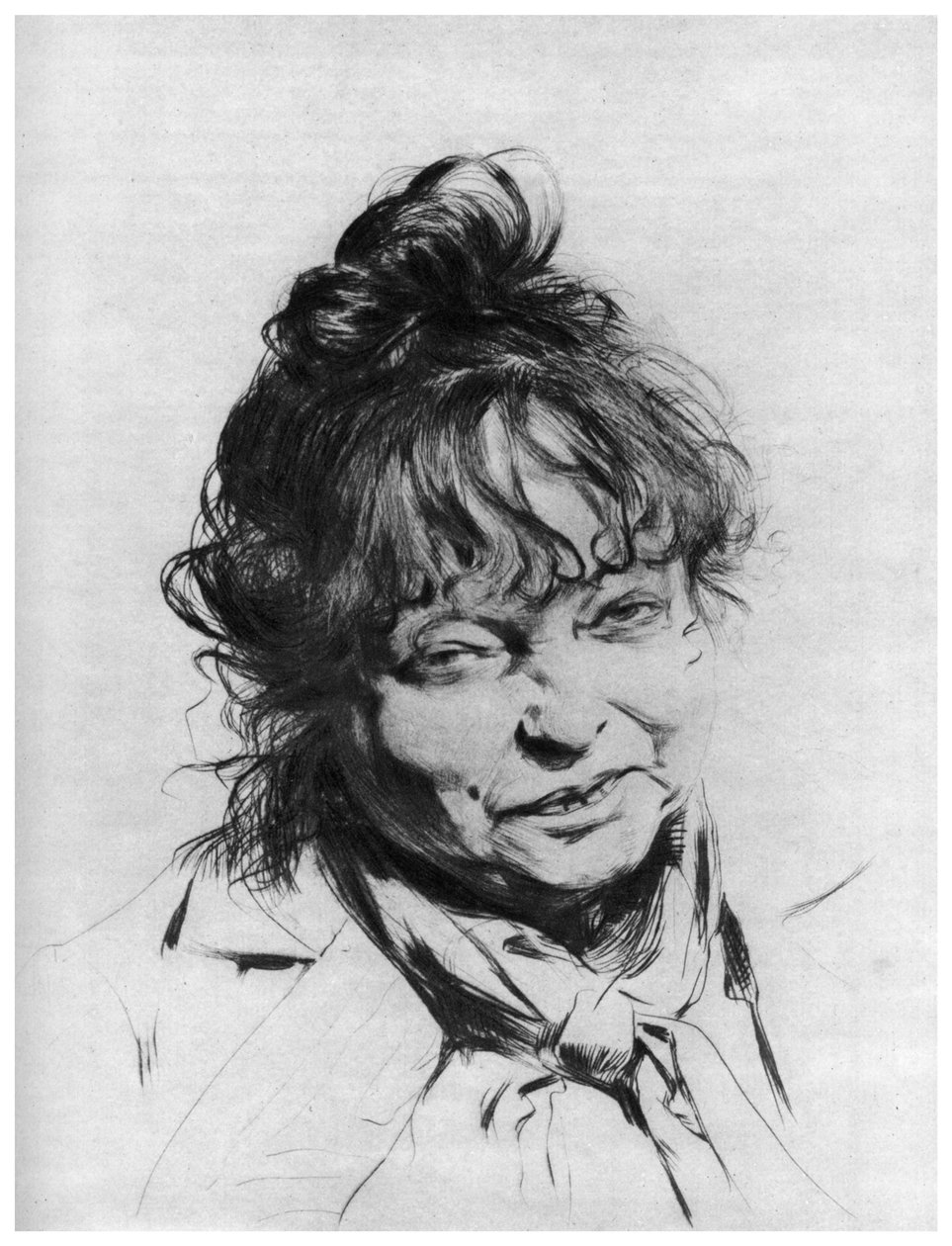 Louise Fransa, c1895-1945 1924 by Edgar Chahine
