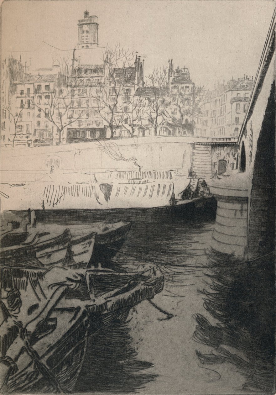 Saint-Gervais, 1915 by Edgar Chahine