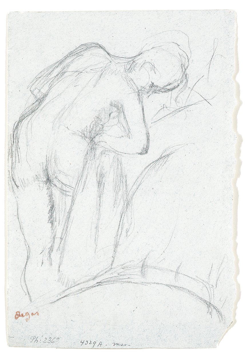 Banyodan Sonra by Edgar Degas