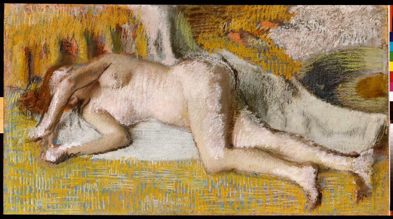 Banyodan Sonra, 1885 by Edgar Degas