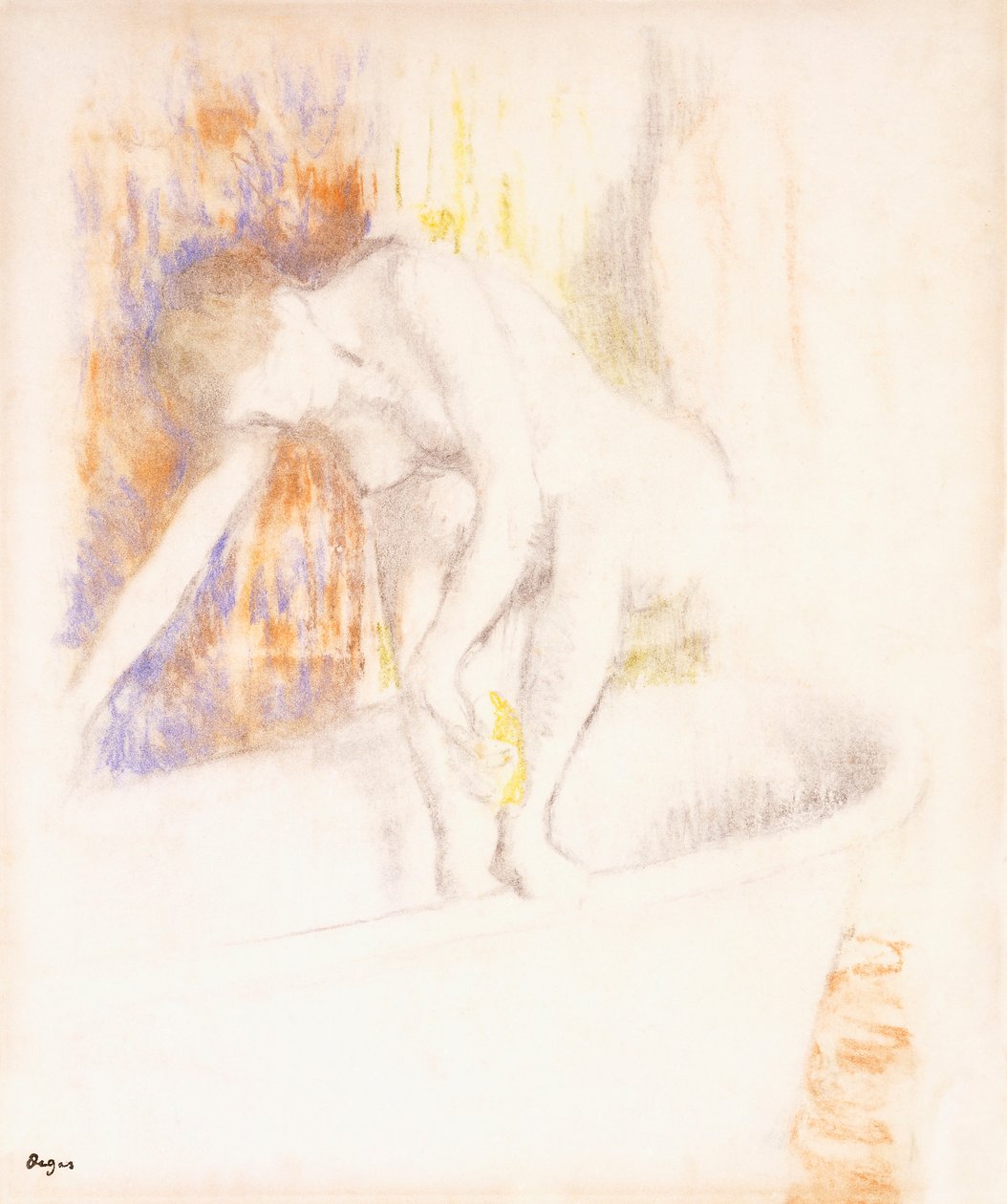Hamamdan Sonra, 1890-1900 by Edgar Degas