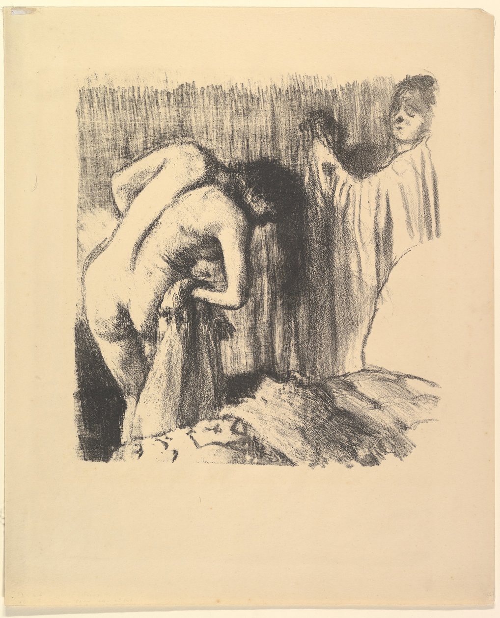 Hamamdan Sonra III, 1891-92. by Edgar Degas