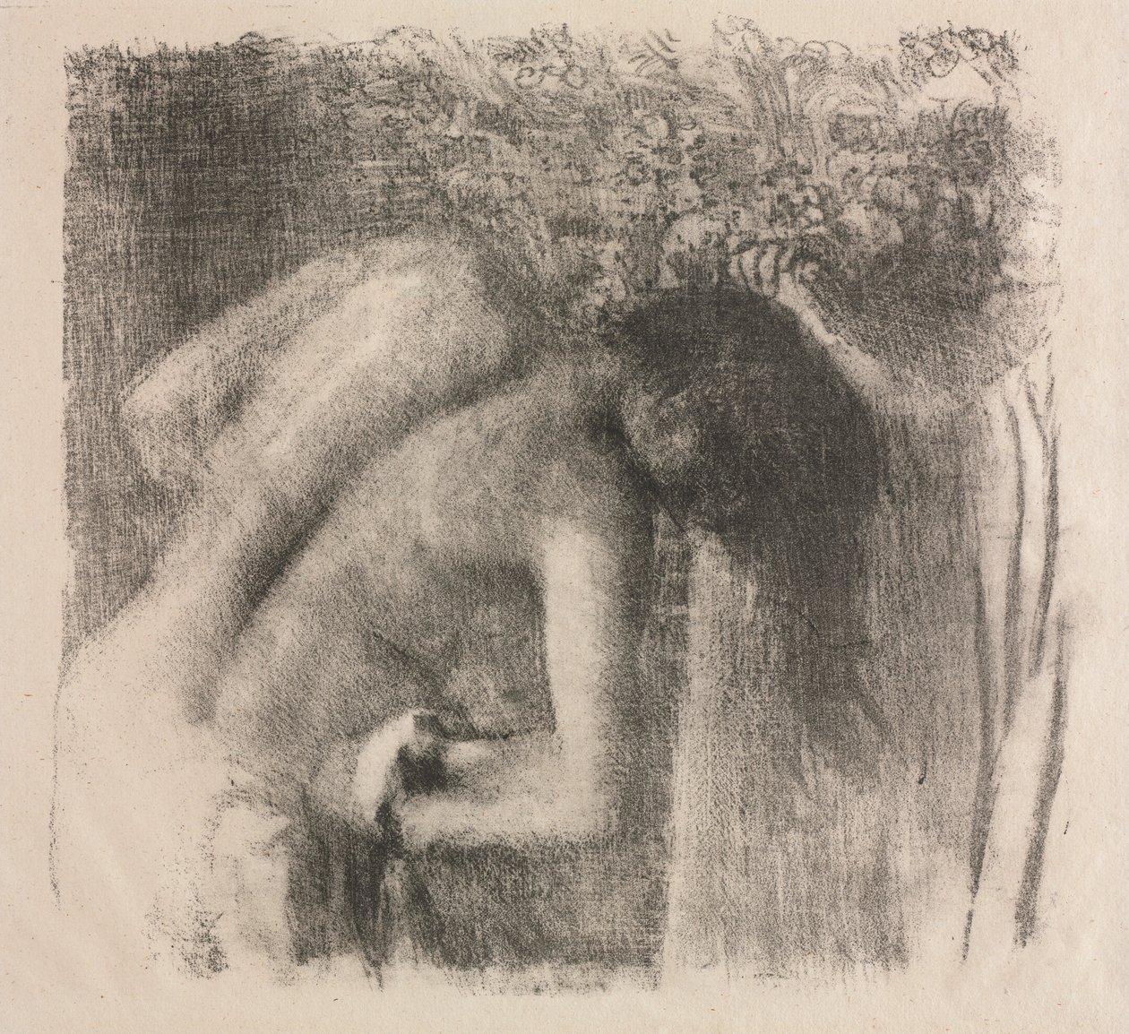 Bath büyük versiyonundan sonra, 1891-1892. by Edgar Degas