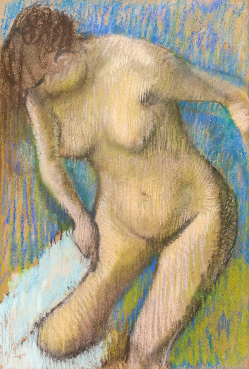 banyodan sonra by Edgar Degas