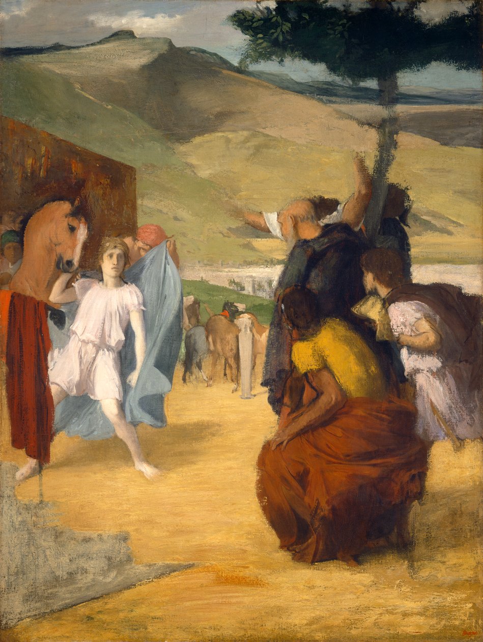 İskender ve Bucephalus, 1861-2 by Edgar Degas