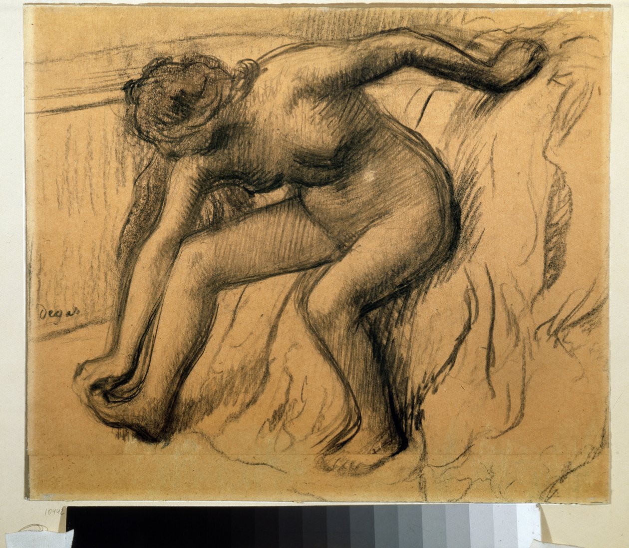 Banyodan sonra. Edgar Degas