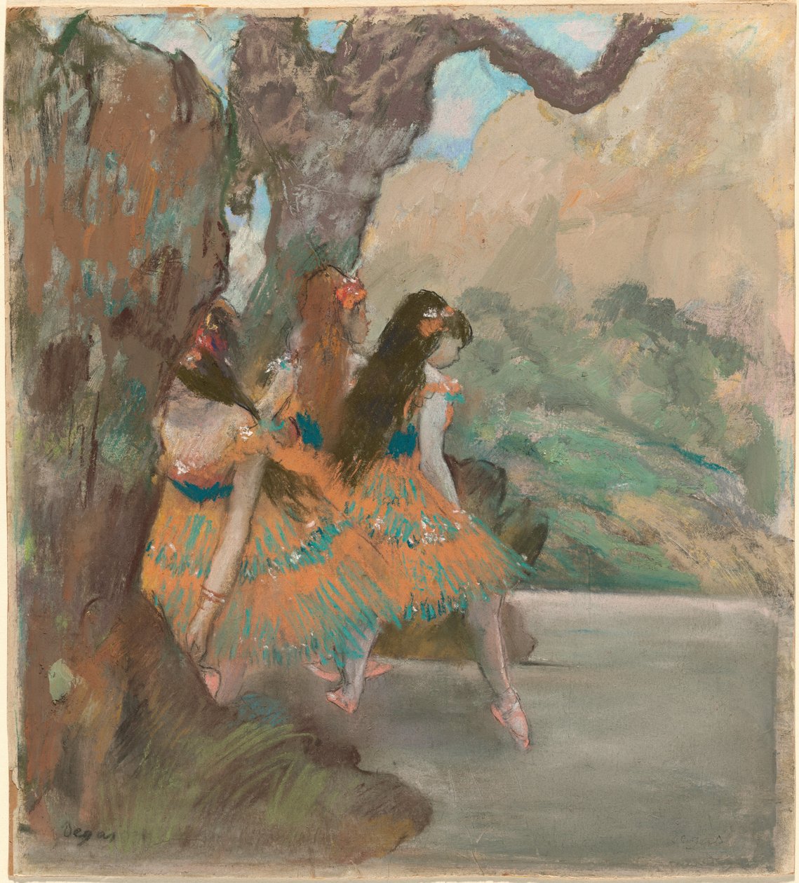 bale dansçıları by Edgar Degas