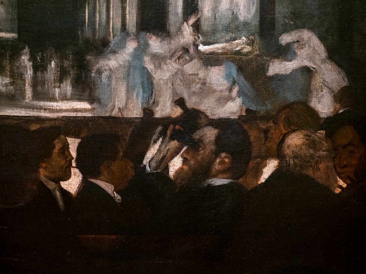 Şeytan Robert Balesi (detay). 1871-1872. Tuval üzerine yağlıboya. by Edgar Degas