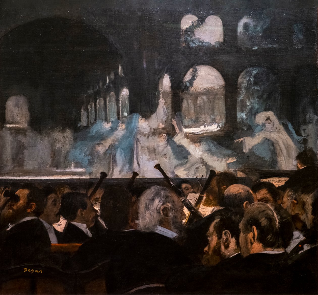 Şeytan Robert Balesi. 1876. Tuval üzerine yağlı boya. by Edgar Degas