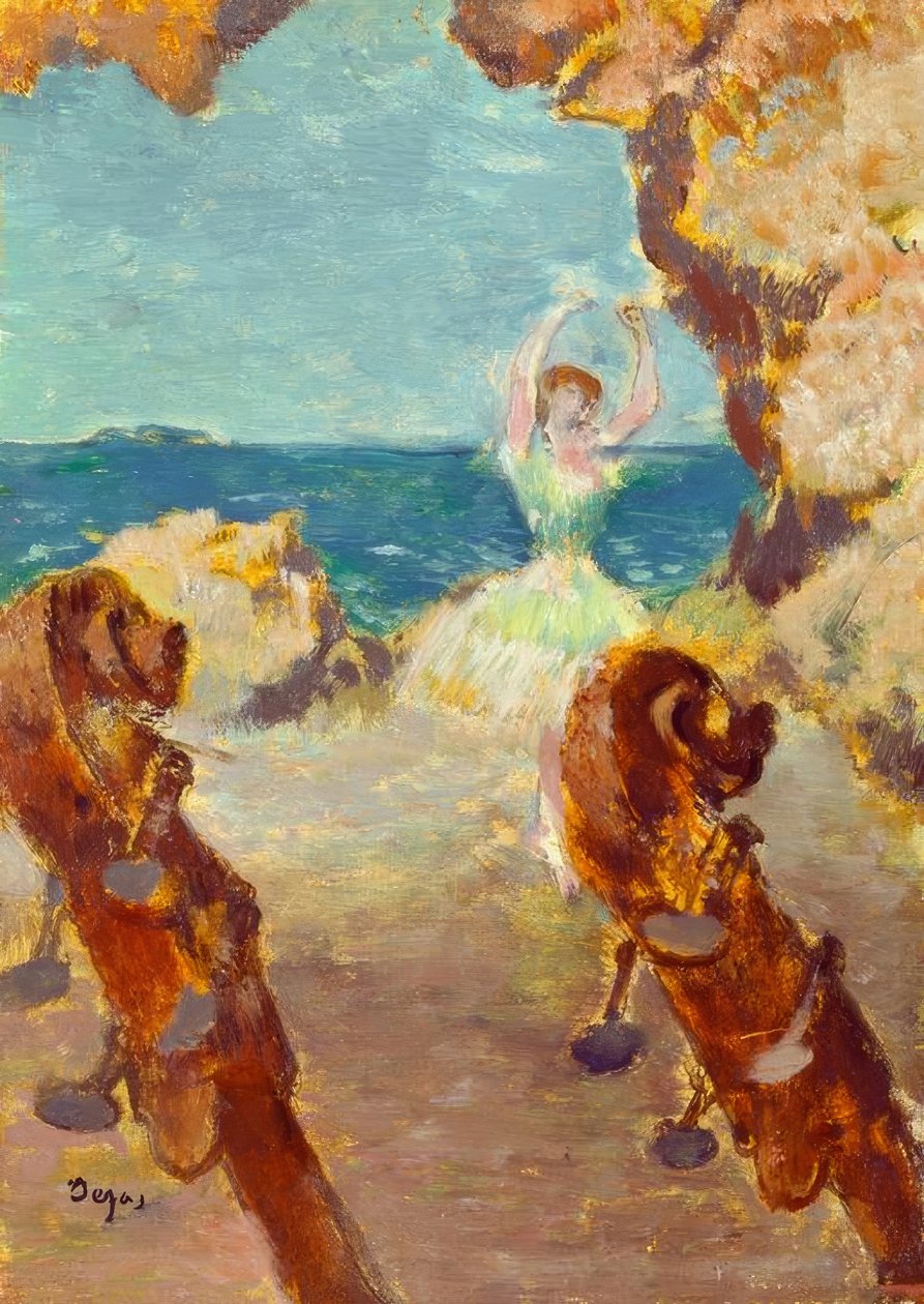 Bale Tiyatrosu by Edgar Degas