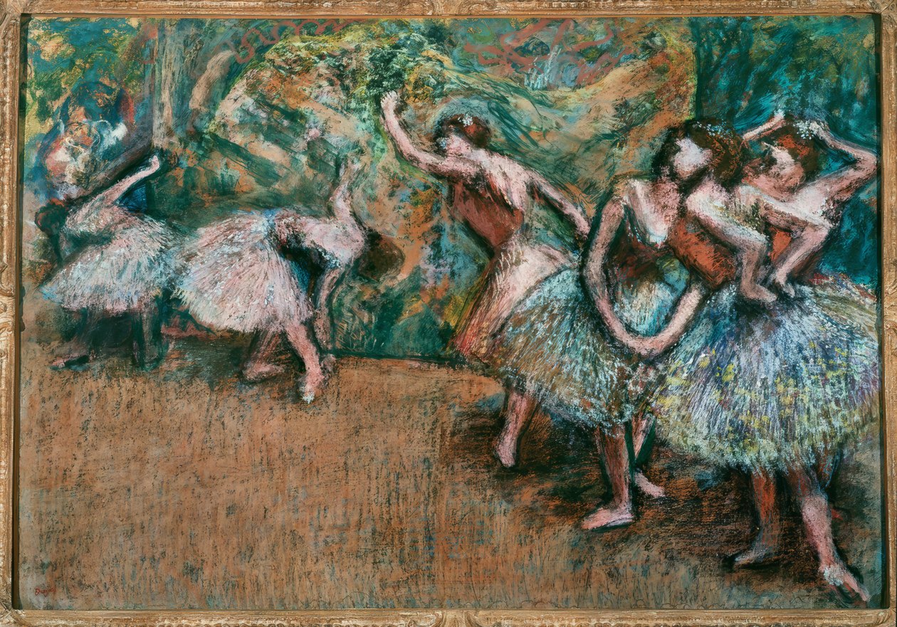 bale müziği by Edgar Degas