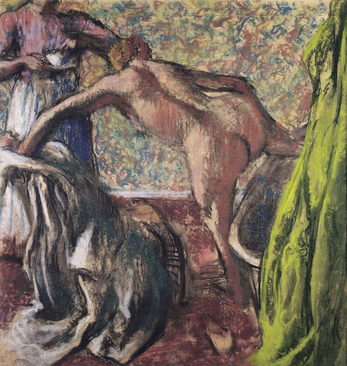 Banyodan Sonra Kahvaltı Banyodan Sonra Kahvaltı, yaklaşık 1896 by Edgar Degas