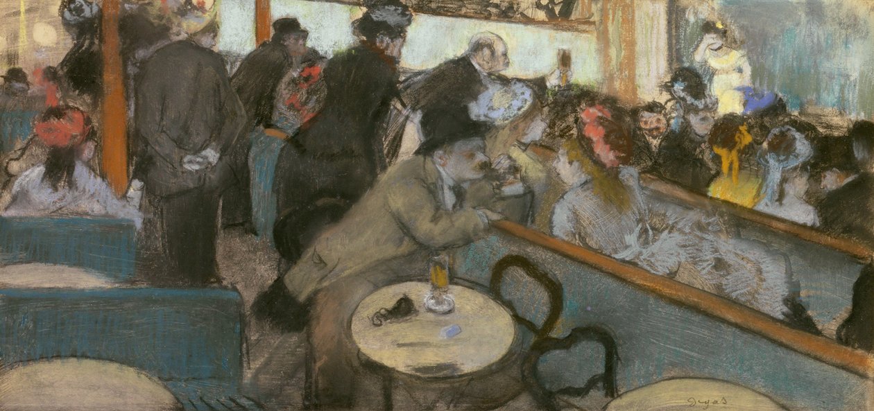 Kafe-Konser by Edgar Degas