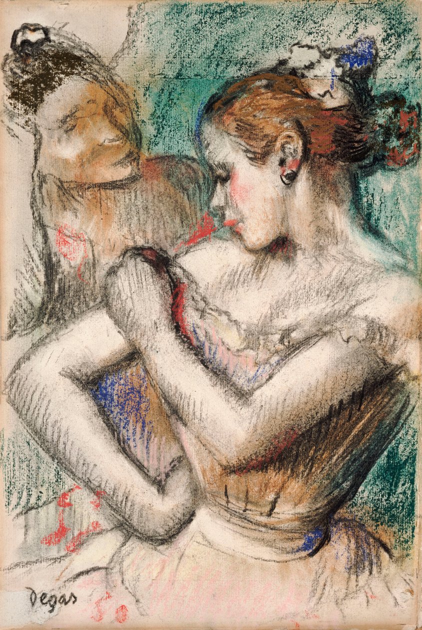 Dansçı, 1896 by Edgar Degas