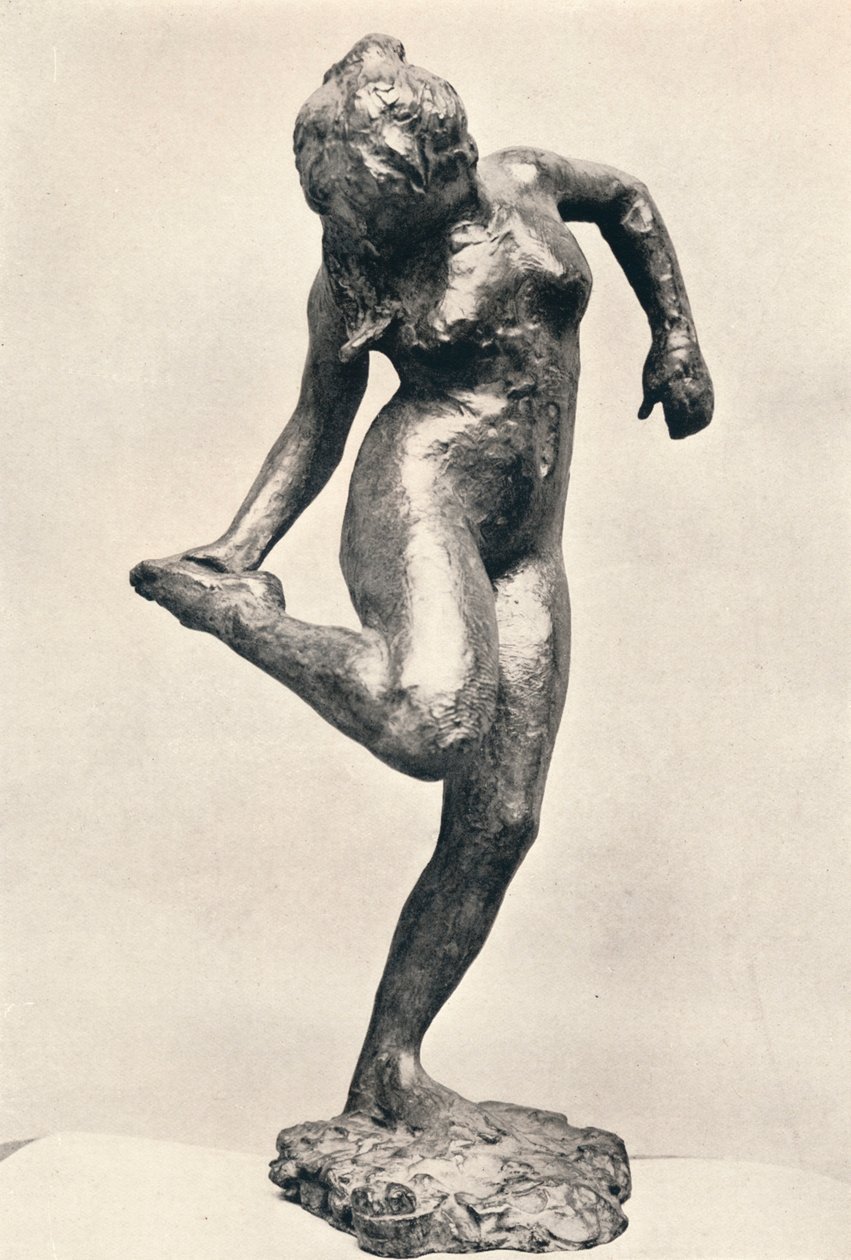 Sağ Ayağının Tabanına Bakan Dansçı, c1900 by Edgar Degas