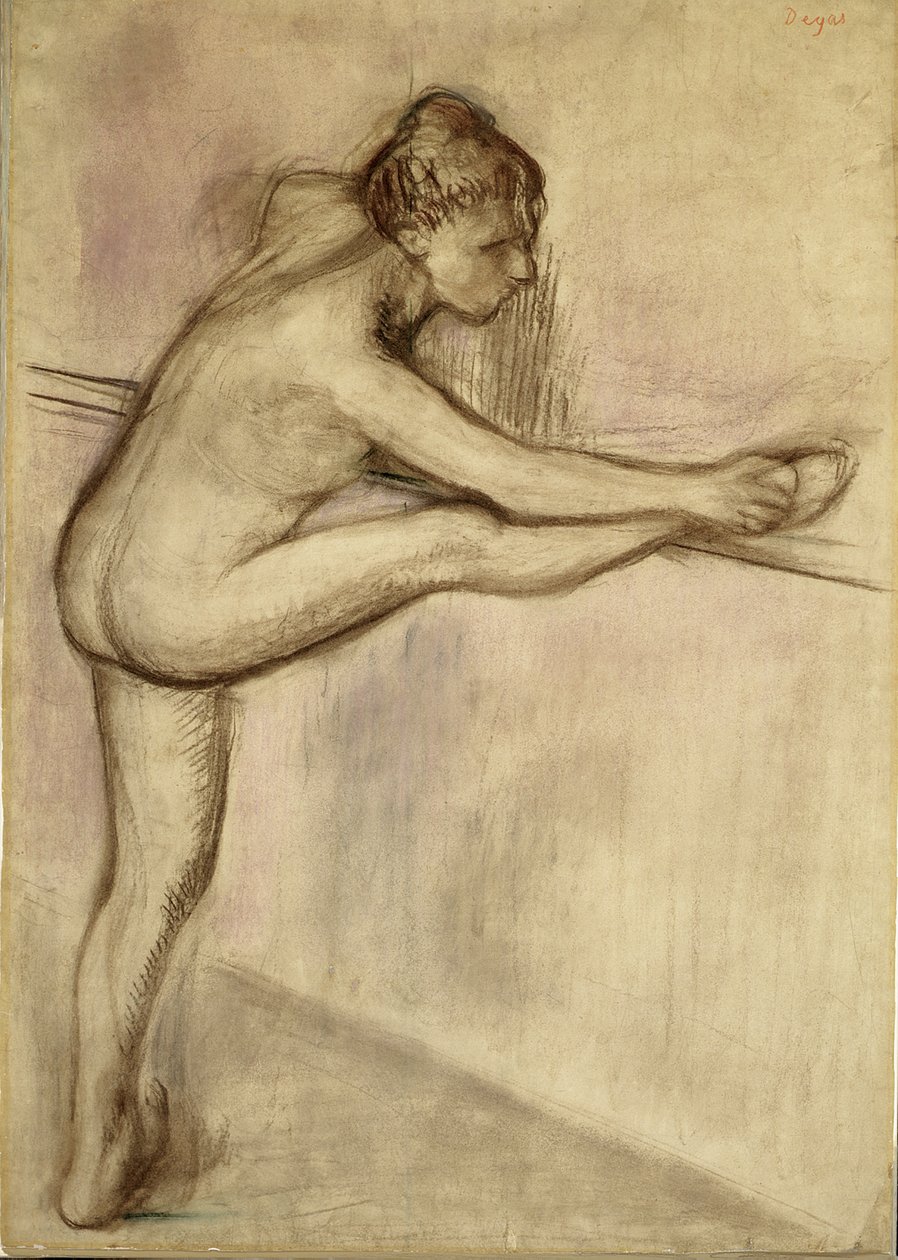 Barda Dansçı by Edgar Degas