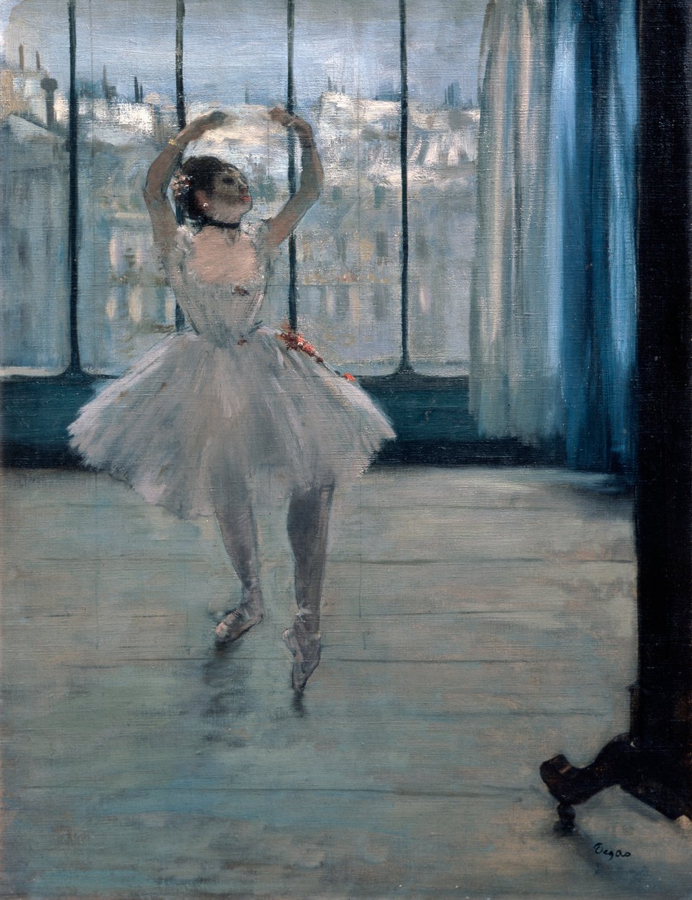 Fotoğrafçıda Dansçı, 1875 by Edgar Degas